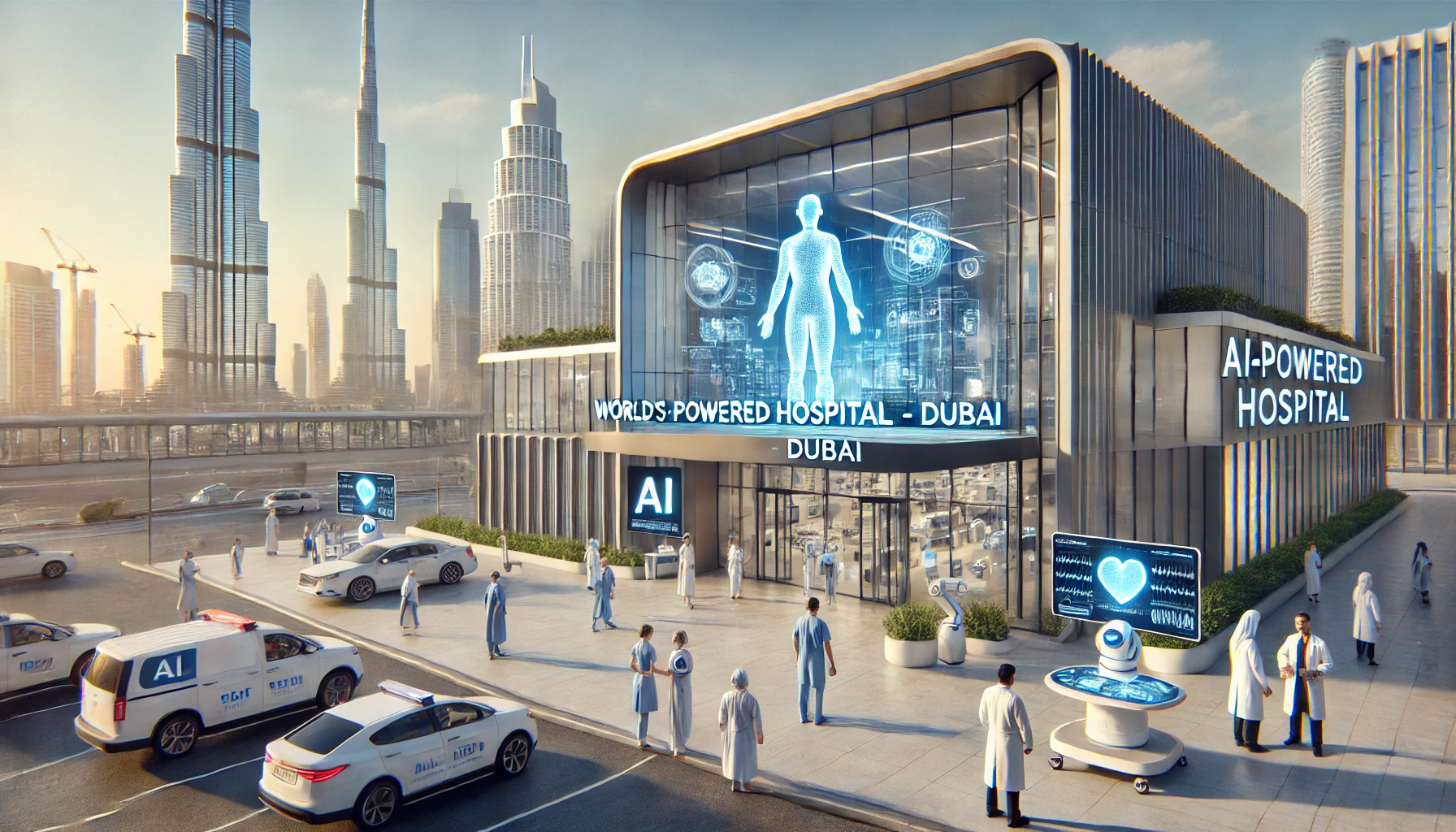 افتتاح أول مستشفى في العالم يعمل بالذكاء الاصطناعي في دبي: ثورة في عالم الرعاية الصحية